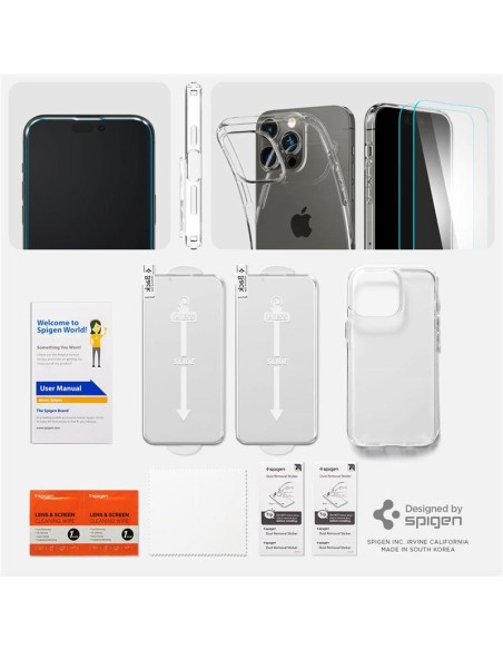 SPIGEN CRYSTAL PACK IPHONE 14 PRO MAX CRYSTAL CLEAR
