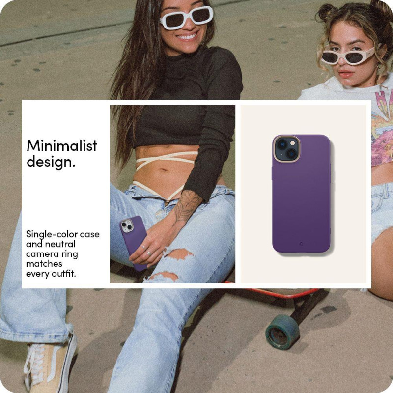 Spigen Cyrill Ultra Color Mag dėklas su MagSafe iPhone 14 Plus - violetinė