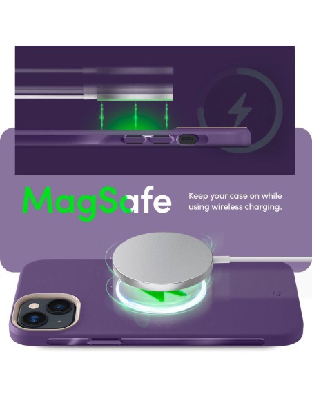 Spigen Cyrill Ultra Color Mag dėklas su MagSafe iPhone 14 Plus - violetinė Spigen Cyrill Ultra Color Mag dėklas su MagSafe iPhone 14 Plus - violetinė