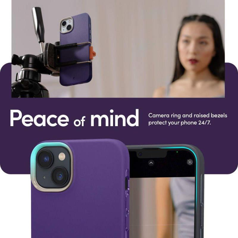 Spigen Cyrill Ultra Color Mag dėklas su MagSafe iPhone 14 Plus - violetinė