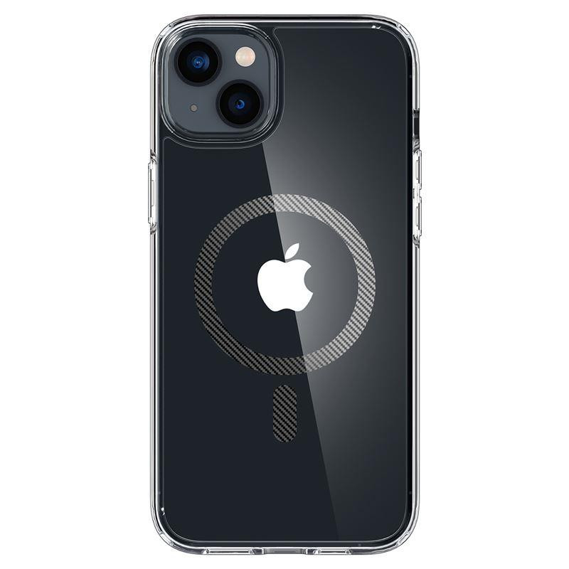 Spigen Ultra Hybrid Mag Dėklas su MagSafe, skirtas iPhone 14 Plus – skaidri pilka