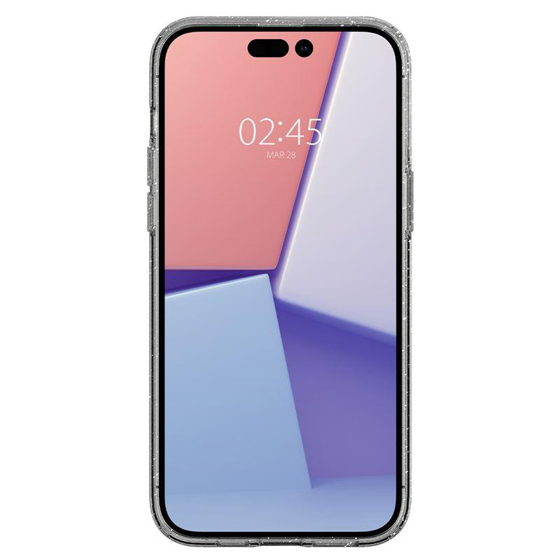 Spigen Liquid Crystal dėklas iPhone 14 Pro Max - skaidrus ir blizgantis