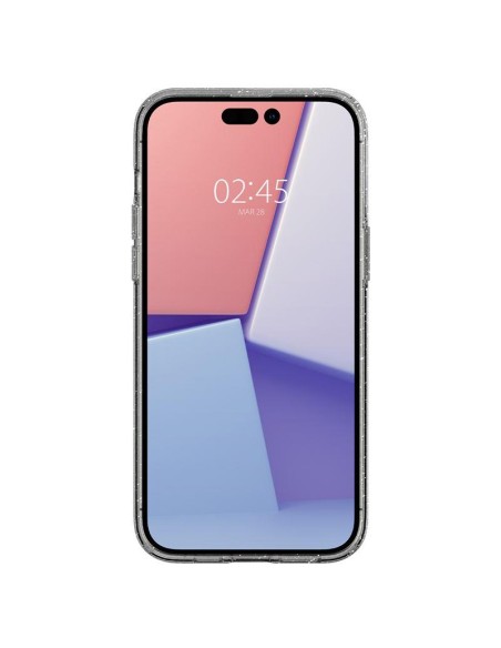 Spigen Liquid Crystal dėklas iPhone 14 Pro Max - skaidrus ir blizgantis