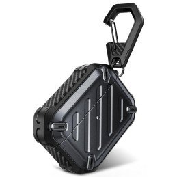 Unicorn Beetle Pro Supcase dėklas, skirtas Apple AirPods Pro 1/ 2 – juodas