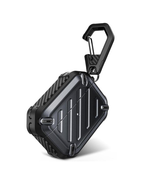 Unicorn Beetle Pro Supcase dėklas, skirtas Apple AirPods Pro 1/ 2 – juodas Unicorn Beetle Pro Supcase dėklas, skirtas Apple AirPods Pro 1/ 2 – juodas