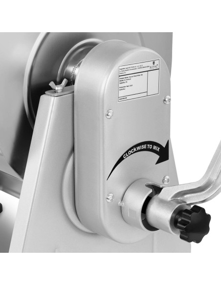 Rankinis mėsos maišytuvas dešrų įdarui iš plieno 28 l Rankinis mėsos maišytuvas dešrų įdarui iš plieno 28 l