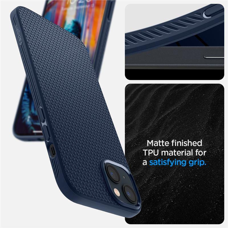 Spigen Liquid Air dėklas iPhone 14 Plus - mėlynas