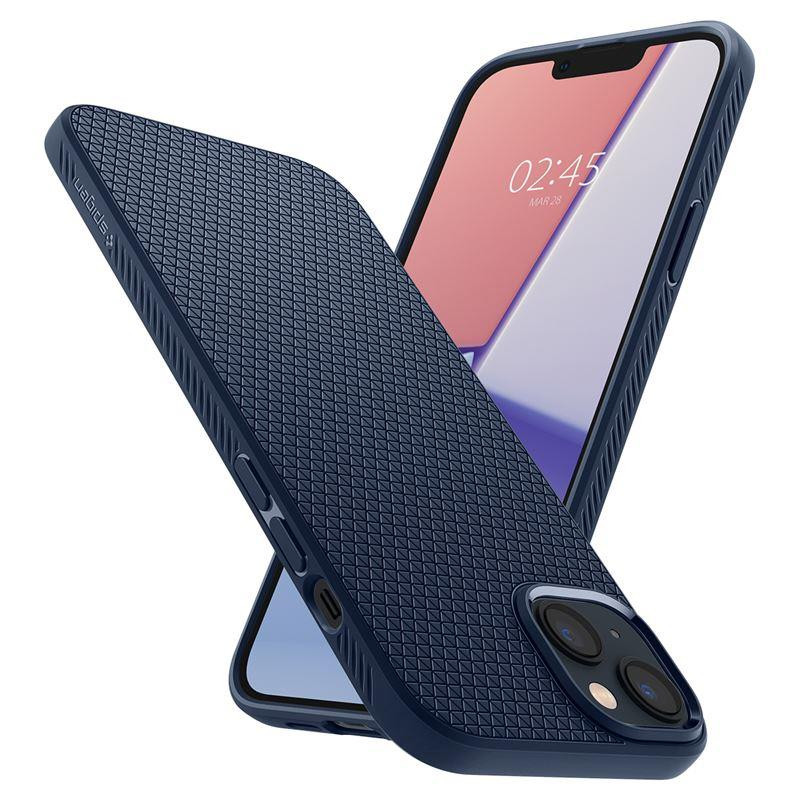 Spigen Liquid Air dėklas iPhone 14 Plus - mėlynas