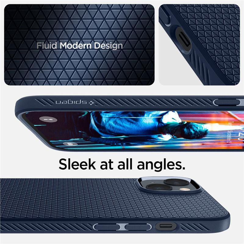 Spigen Liquid Air dėklas iPhone 14 Plus - mėlynas
