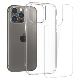 Spigen Quartz Hybrid dėklas, skirtas iPhone 14 Pro Max - skaidrus