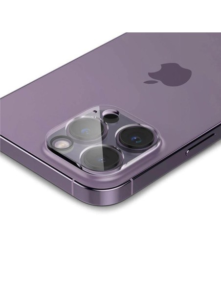 Spigen Optik.tR kameros apsauga iPhone 14 Pro / 14 Pro Max - skaidri 2 vnt. Spigen Optik.tR kameros apsauga iPhone 14 Pro / 14 Pro Max - skaidri 2 vnt.