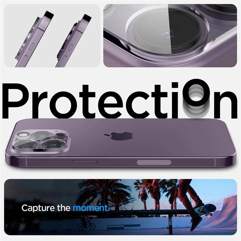 Spigen Optik.tR kameros apsauga iPhone 14 Pro / 14 Pro Max - skaidri 2 vnt.