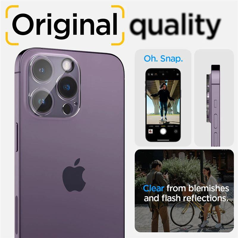Spigen Optik.tR kameros apsauga iPhone 14 Pro / 14 Pro Max - skaidri 2 vnt.