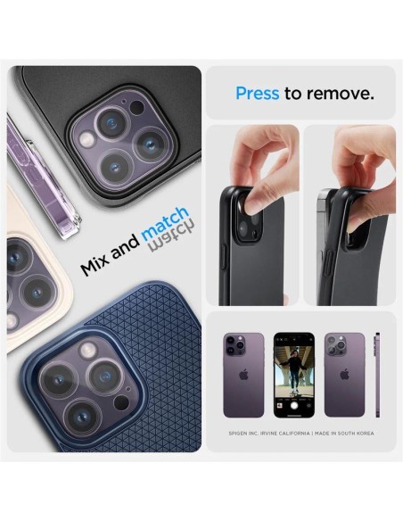 Spigen Optik.tR kameros apsauga iPhone 14 Pro / 14 Pro Max - skaidri 2 vnt. Spigen Optik.tR kameros apsauga iPhone 14 Pro / 14 Pro Max - skaidri 2 vnt.