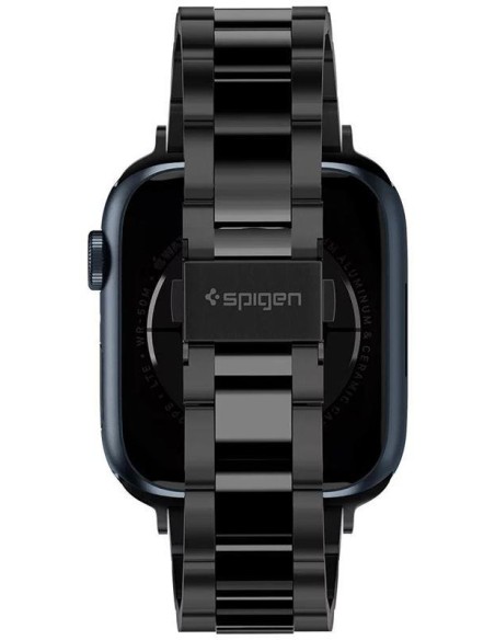 Spigen Modern Fit apyrankė, skirta Apple Watch 4/ 5/ 6/ 7/ 8/ 9/ SE (38/ 40/ 41 mm) – juoda Spigen Modern Fit apyrankė, skirta Apple Watch 4/ 5/ 6/ 7/ 8/ 9/ SE (38/ 40/ 41 mm) – juoda