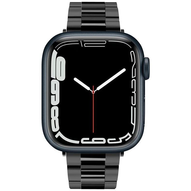 Spigen Modern Fit apyrankė, skirta Apple Watch 4/ 5/ 6/ 7/ 8/ 9/ SE (38/ 40/ 41 mm) – juoda