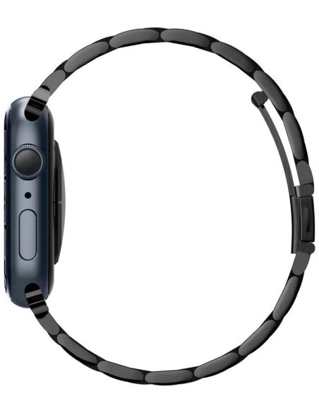 Spigen Modern Fit apyrankė, skirta Apple Watch 4/ 5/ 6/ 7/ 8/ 9/ SE (38/ 40/ 41 mm) – juoda Spigen Modern Fit apyrankė, skirta Apple Watch 4/ 5/ 6/ 7/ 8/ 9/ SE (38/ 40/ 41 mm) – juoda