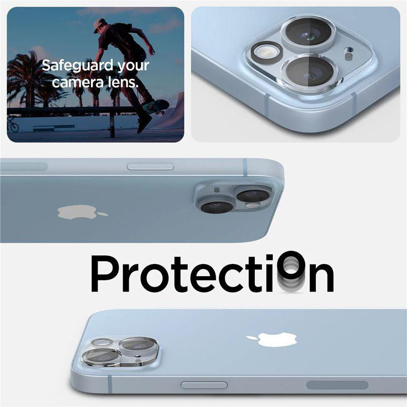 Spigen Optik.tR kameros apsauga iPhone 14 / 14 Plus - permatoma 2 vnt.
