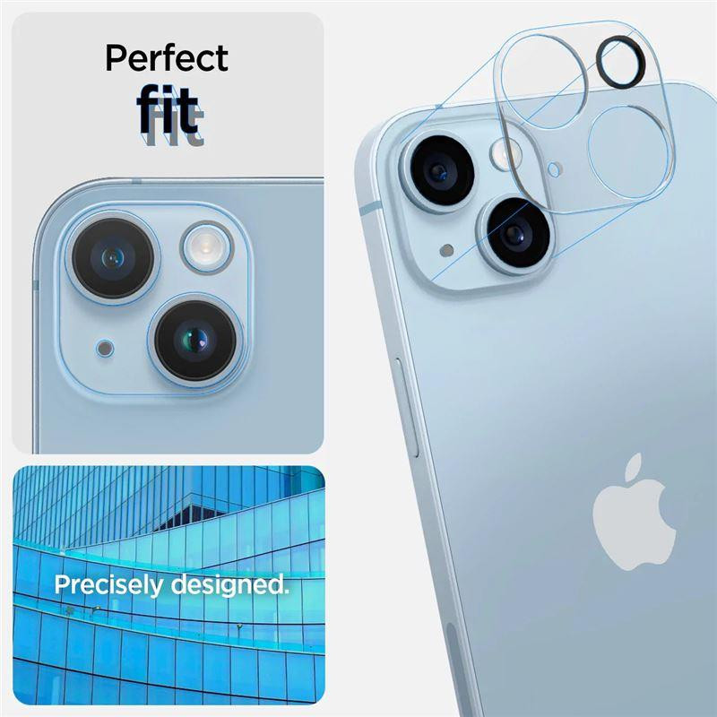 Spigen Optik.tR kameros apsauga iPhone 14 / 14 Plus - permatoma 2 vnt.