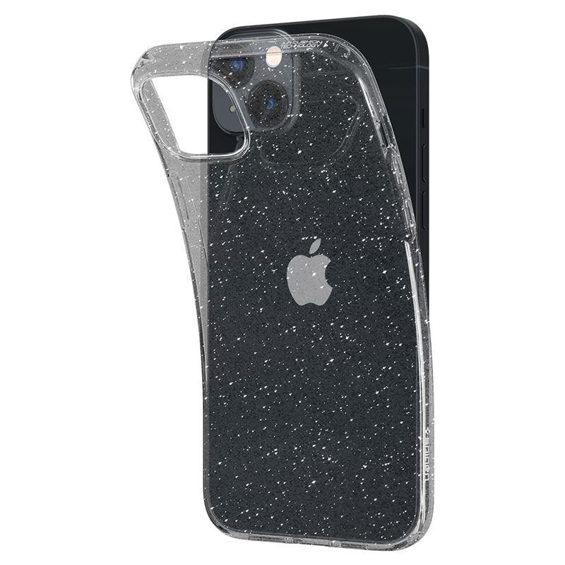 Spigen Liquid Crystal dėklas iPhone 14 - skaidrus ir blizgantis