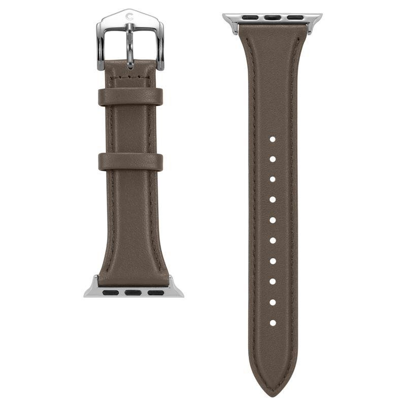 Spigen Cyrill Kajuk dirželis, skirtas Apple Watch 4/ 5/ 6/ 7/ 8/ 9/ SE (40/ 41 mm) - chaki