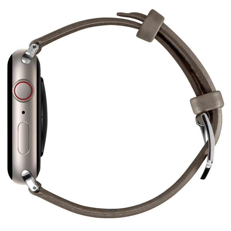 Spigen Cyrill Kajuk dirželis, skirtas Apple Watch 4/ 5/ 6/ 7/ 8/ 9/ SE (40/ 41 mm) - chaki