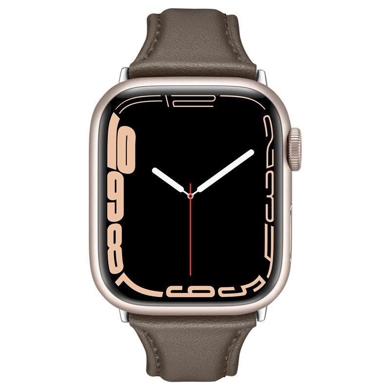 Spigen Cyrill Kajuk dirželis, skirtas Apple Watch 4/ 5/ 6/ 7/ 8/ 9/ SE (40/ 41 mm) - chaki