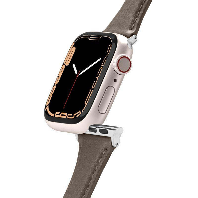Spigen Cyrill Kajuk dirželis, skirtas Apple Watch 4/ 5/ 6/ 7/ 8/ 9/ SE (40/ 41 mm) - chaki