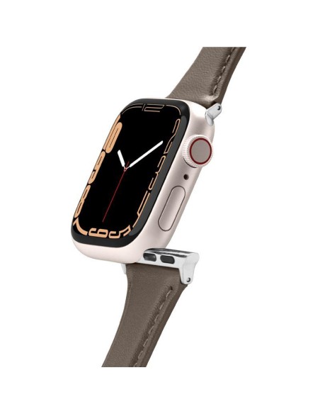 Spigen Cyrill Kajuk dirželis, skirtas Apple Watch 4/ 5/ 6/ 7/ 8/ 9/ SE (40/ 41 mm) - chaki Spigen Cyrill Kajuk dirželis, skirtas Apple Watch 4/ 5/ 6/ 7/ 8/ 9/ SE (40/ 41 mm) - chaki