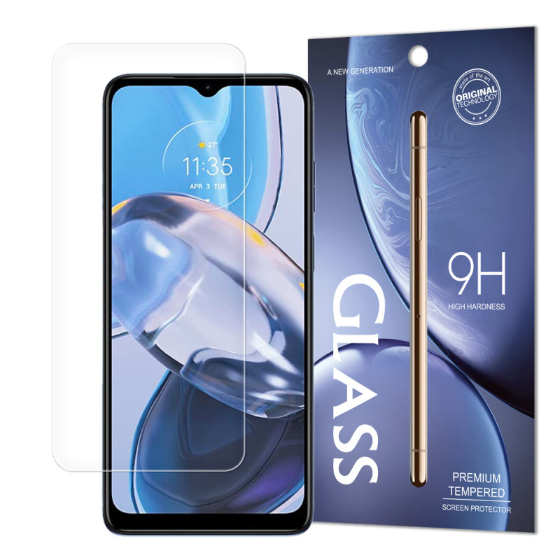 Grūdintas stiklas grūdintas stiklas Motorola Moto E22i / E22 kietumas 9H (pakuotė – vokas)