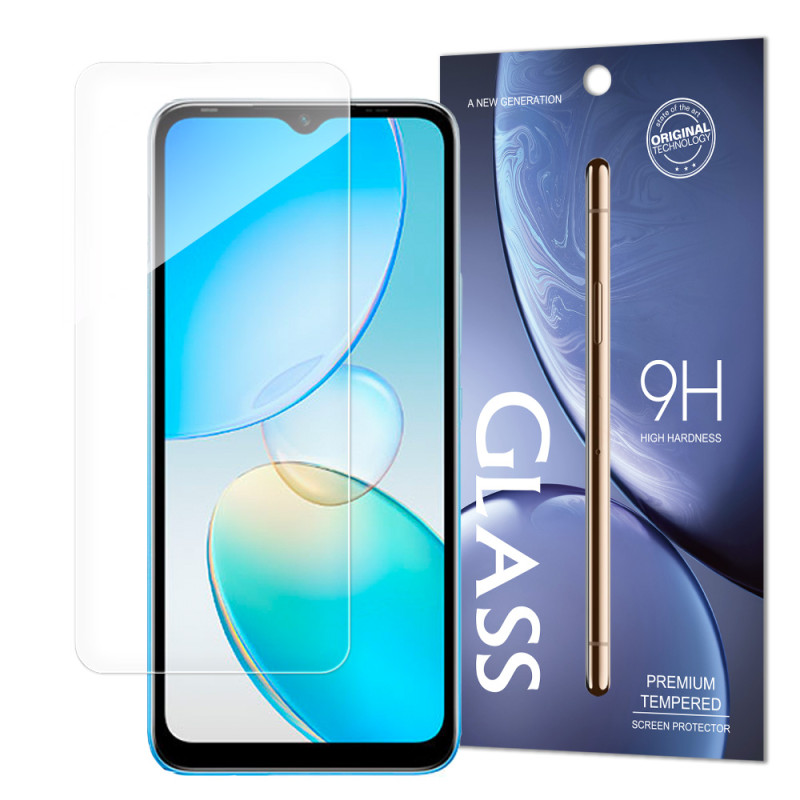 Grūdintas stiklas Infinix Hot 12i grūdintas stiklas, kietumas 9H (pakuotė – vokas)
