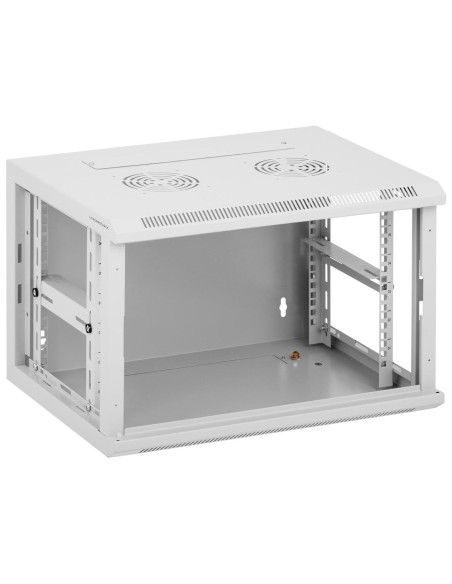 RACK serverio spintelės pakabinamas patch laidas 19'' 6U IP20 iki 75 kg 54x40x35 cm