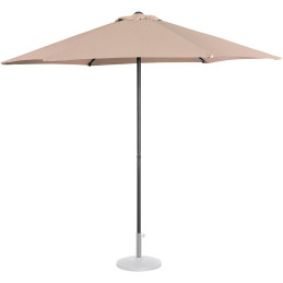 Apvalus terasos skėtis sk. 270 cm kremas