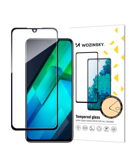Wozinsky Full Glue grūdintas stiklas, skirtas Infinix Note 12 G96 viso ekrano juodu rėmeliu (tinka dėklui) Wozinsky Full Glue grūdintas stiklas, skirtas Infinix Note 12 G96 viso ekrano juodu rėmeliu (tinka dėklui)