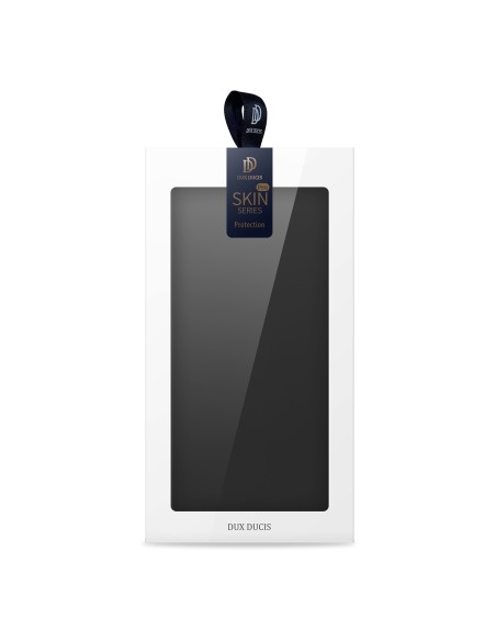 Dux Ducis Skin Pro Case Vivo Y16 / Y02s piniginės dėklo dangtelis su atverčiamu juodu Dux Ducis Skin Pro Case Vivo Y16 / Y02s piniginės dėklo dangtelis su atverčiamu juodu