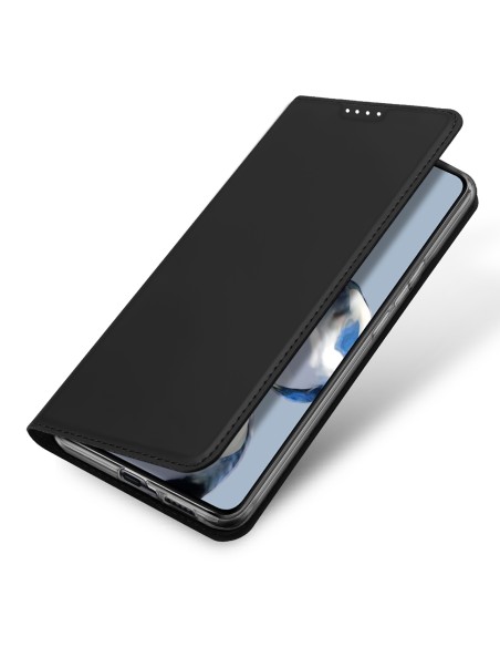 Dux Ducis Skin Pro dėklas Xiaomi 12T Pro / 12T piniginės dėklas, atverčiamas juodas dangtelis Dux Ducis Skin Pro dėklas Xiaomi 12T Pro / 12T piniginės dėklas, atverčiamas juodas dangtelis