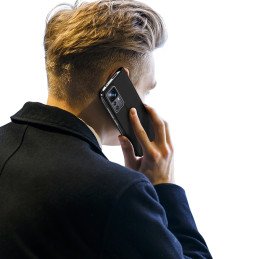 Dux Ducis Skin Pro dėklas Xiaomi 12T Pro / 12T piniginės dėklas, atverčiamas juodas dangtelis