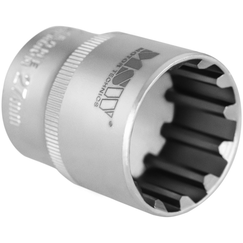 Lizdiniai veržliarakčiai lizdai 12 taškų 8-34 mm 1/2'' - 19 vnt.