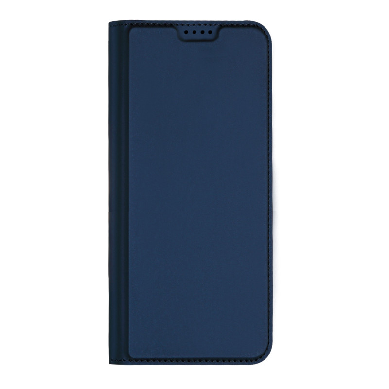 Dux Ducis Skin Pro dėklas Xiaomi Poco M5 piniginės dėklo dangtelis su mėlynos spalvos atvartu