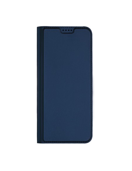 Dux Ducis Skin Pro dėklas Xiaomi Poco M5 piniginės dėklo dangtelis su mėlynos spalvos atvartu Dux Ducis Skin Pro dėklas Xiaomi Poco M5 piniginės dėklo dangtelis su mėlynos spalvos atvartu