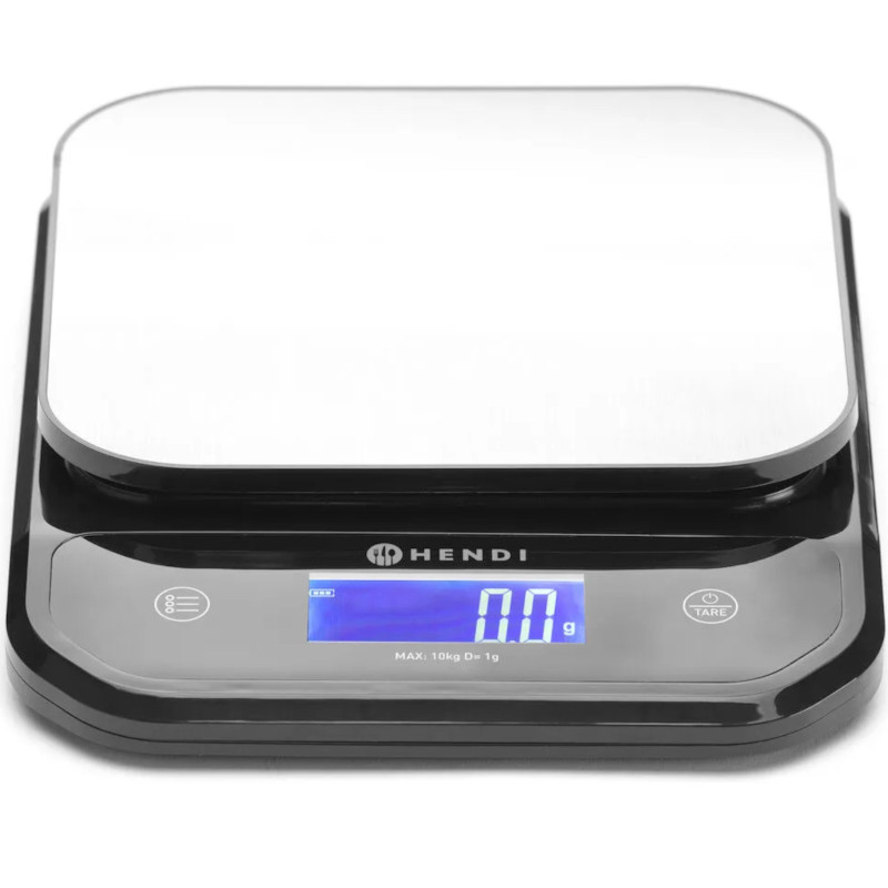 Elektroninės virtuvinės svarstyklės 10 000 g / 1 g - Hendi 580028