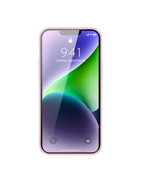 Dux Ducis Yolo dėklas iPhone 14 Plus, elegantiškas dangtelis iš ekologiškos odos, rožinis Dux Ducis Yolo dėklas iPhone 14 Plus, elegantiškas dangtelis iš ekologiškos odos, rožinis