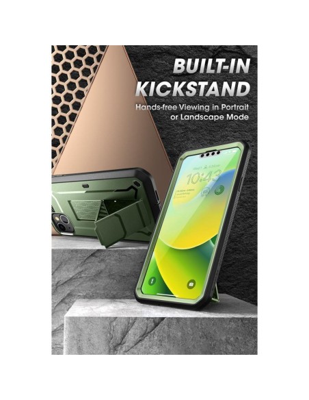 Supcase Unicorn Beetle Pro dėklas iPhone 14 Plus - žalias Supcase Unicorn Beetle Pro dėklas iPhone 14 Plus - žalias