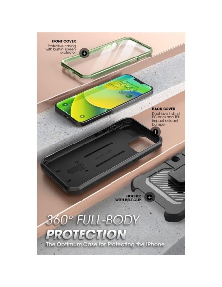 Supcase Unicorn Beetle Pro dėklas iPhone 14 Plus - žalias Supcase Unicorn Beetle Pro dėklas iPhone 14 Plus - žalias