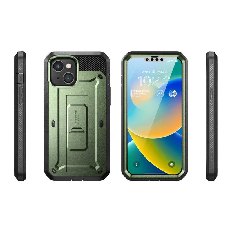 Supcase Unicorn Beetle Pro dėklas iPhone 14 Plus - žalias