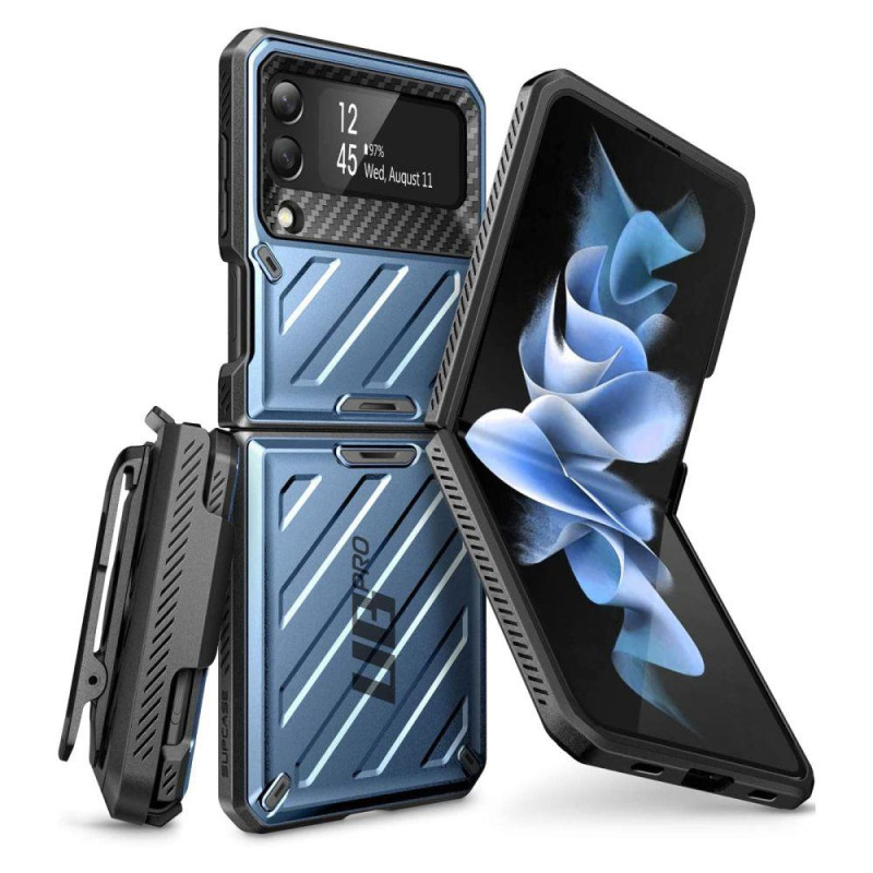 Unicorn Beetle Pro Supcase dėklas, skirtas Samsung Galaxy Z Flip 4 - mėlynas Unicorn Beetle Pro Supcase dėklas, skirtas Samsung Galaxy Z Flip 4 - mėlynas