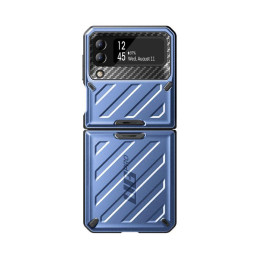 Unicorn Beetle Pro Supcase dėklas, skirtas Samsung Galaxy Z Flip 4 - mėlynas