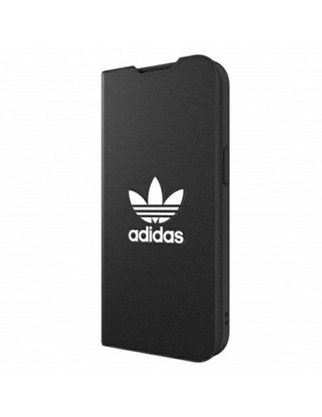 Adidas OR Booklet Case BASIC skirtas iPhone 13 Pro / iPhone 13 - juodai baltas Adidas OR Booklet Case BASIC skirtas iPhone 13 Pro / iPhone 13 - juodai baltas