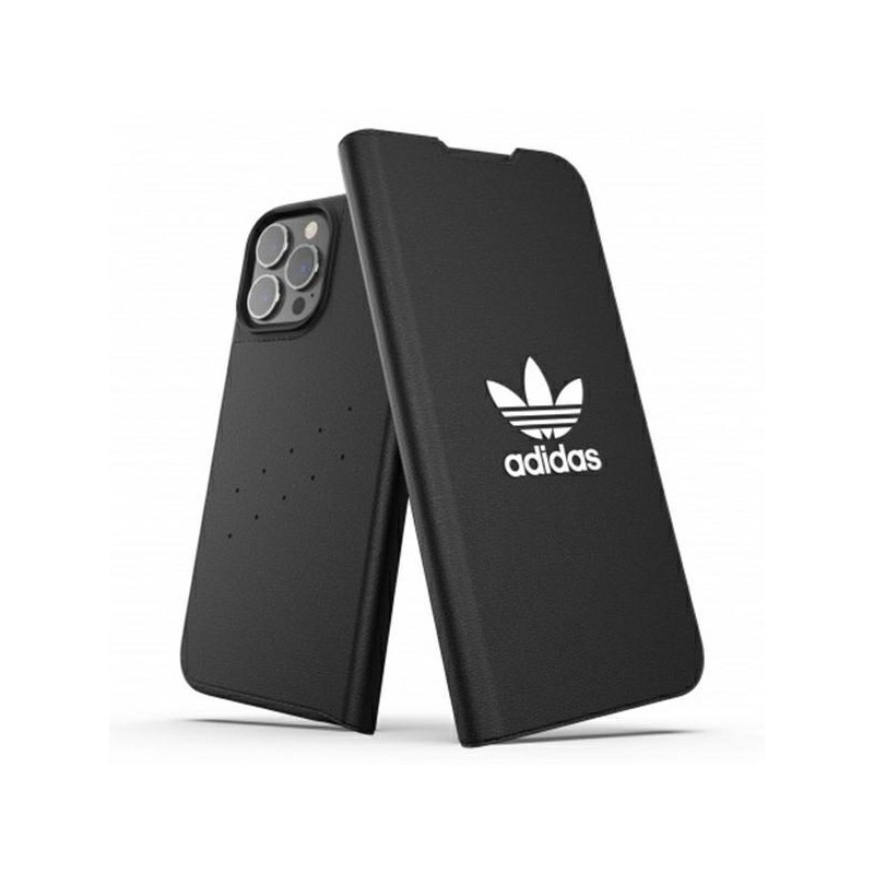 Adidas OR Booklet Case BASIC dėklas skirtas iPhone 13 Pro Max - juodai baltas Adidas OR Booklet Case BASIC dėklas skirtas iPhone 13 Pro Max - juodai baltas