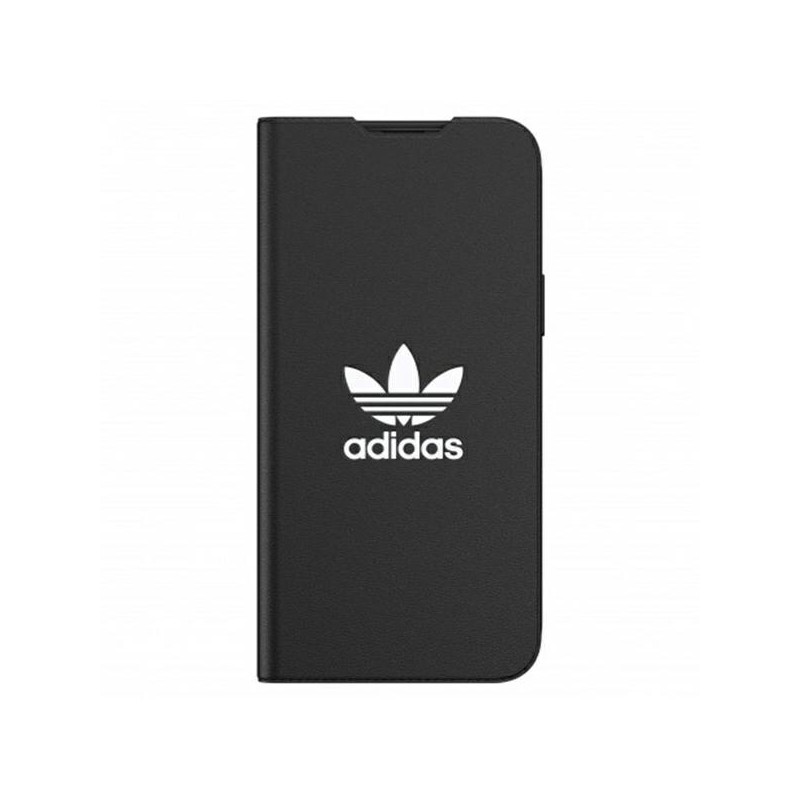 Adidas OR Booklet Case BASIC dėklas skirtas iPhone 13 Pro Max - juodai baltas